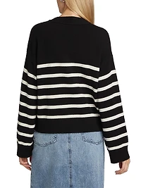 Geneva Stripe Cardigan