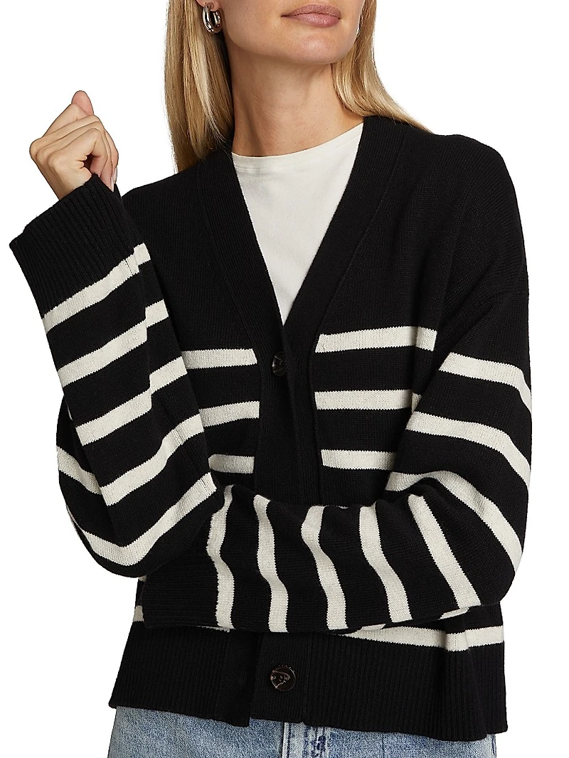 Geneva Stripe Cardigan