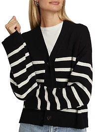 Geneva Stripe Cardigan