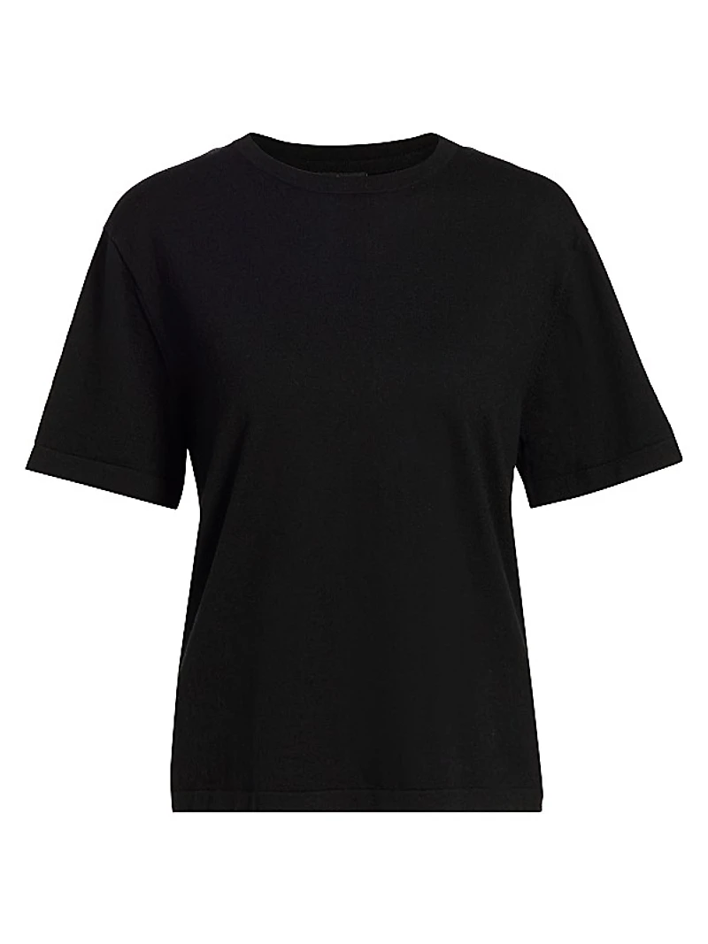 Cotton-Cashmere T-Shirt