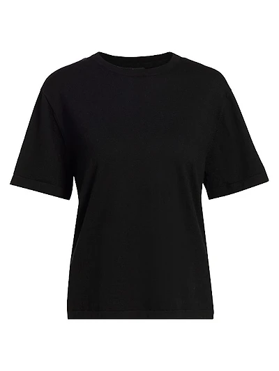Cotton-Cashmere T-Shirt