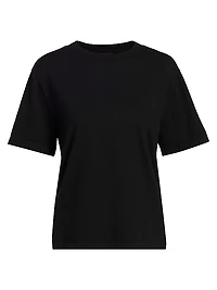 Cotton-Cashmere T-Shirt