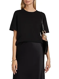 Cotton-Cashmere T-Shirt