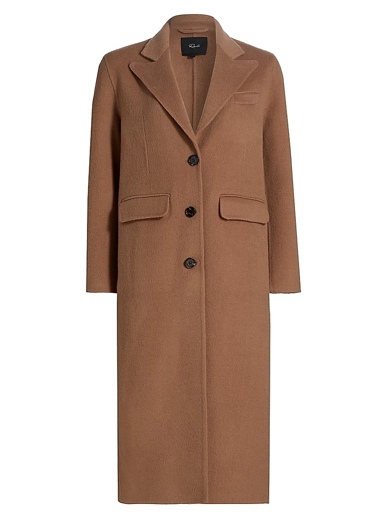 Gallery Wool-Blend Long Coat