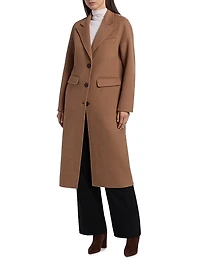 Gallery Wool-Blend Long Coat