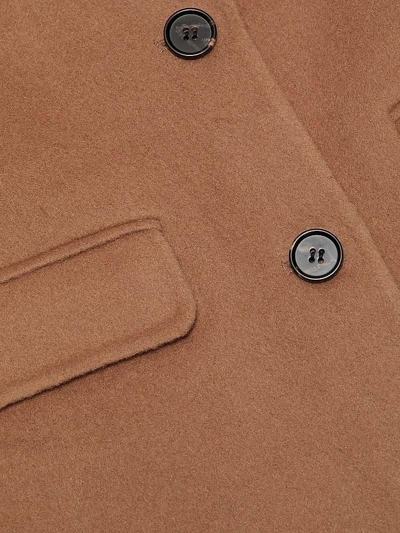 Gallery Wool-Blend Long Coat