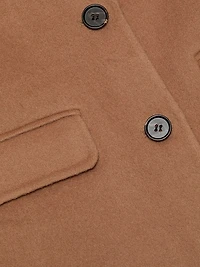 Gallery Wool-Blend Long Coat