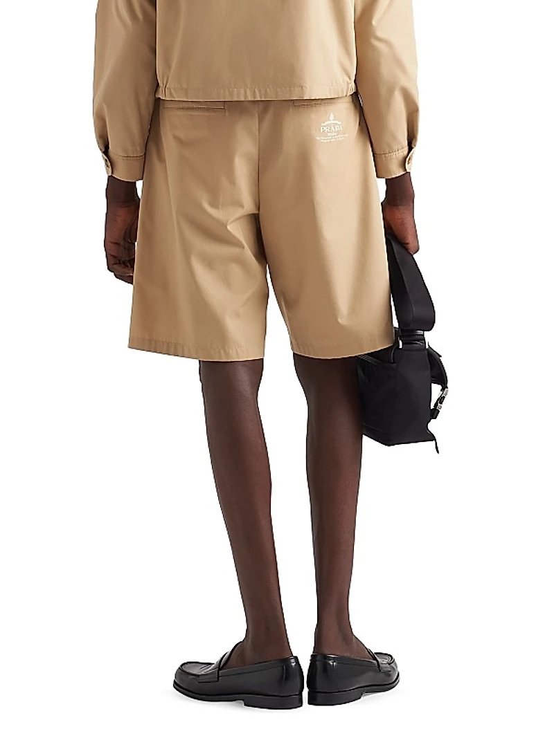 Poplin Bermudas