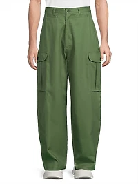 Straight-Leg Cargo Pants
