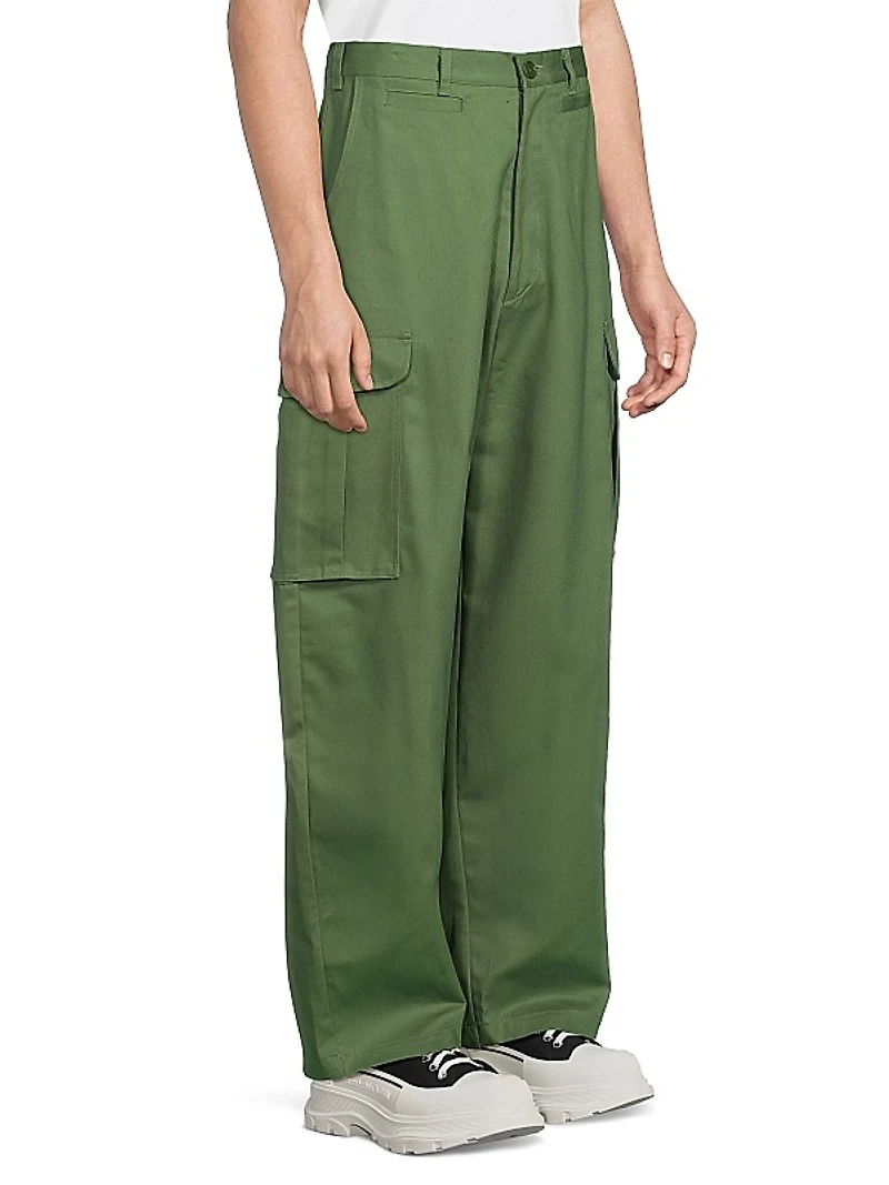 Straight-Leg Cargo Pants