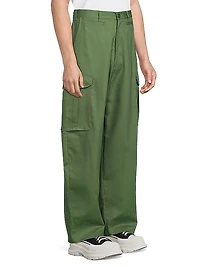 Straight-Leg Cargo Pants
