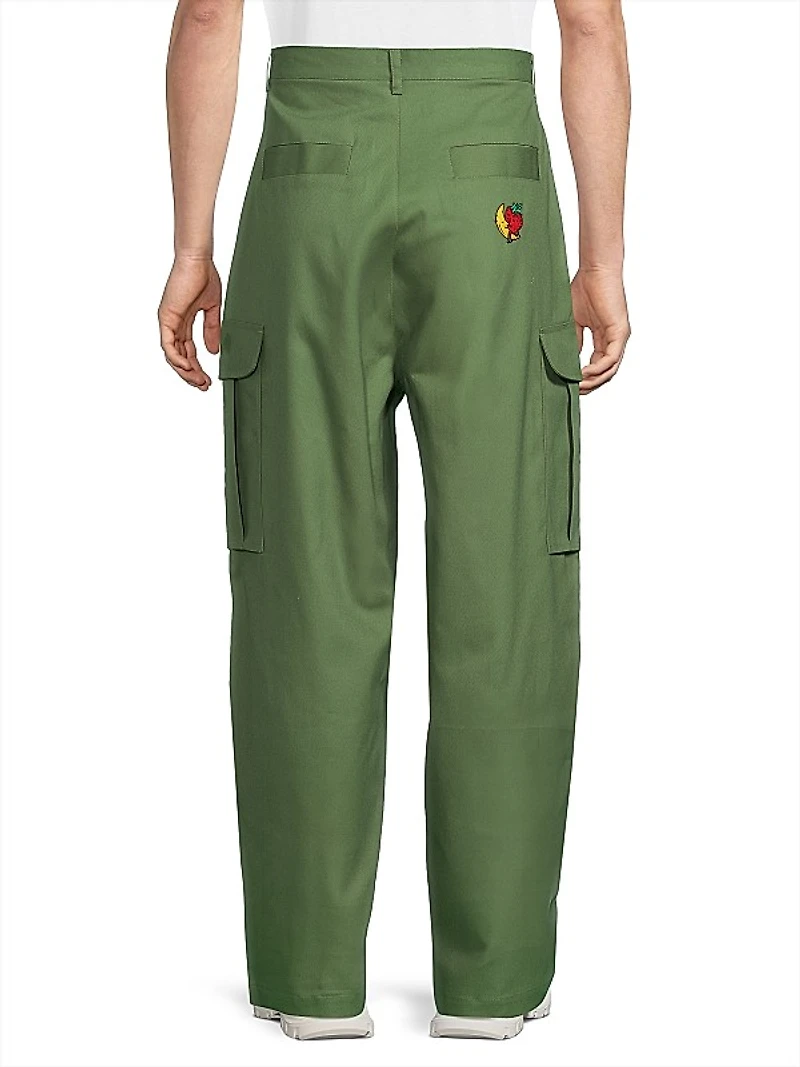 Straight-Leg Cargo Pants