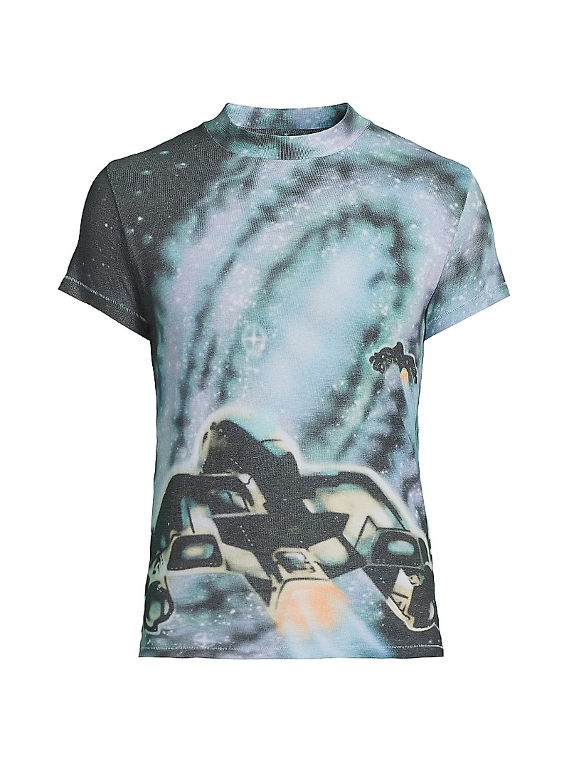 Space Printed T-Shirt