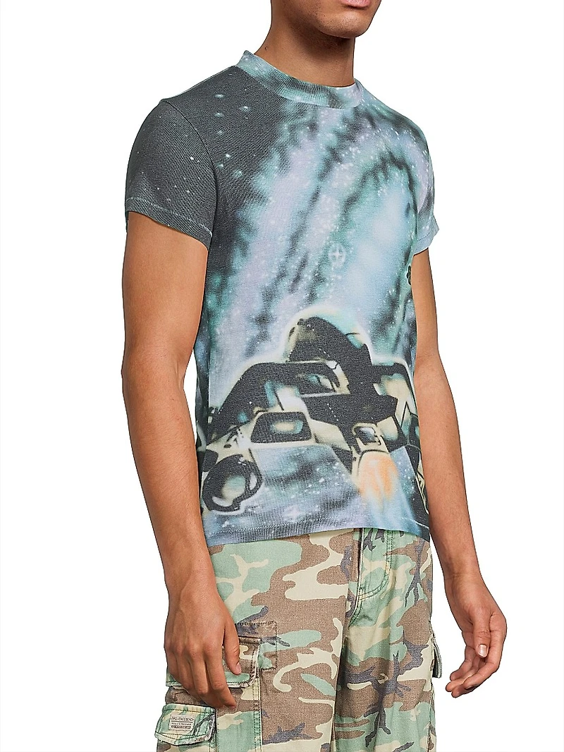 Space Printed T-Shirt