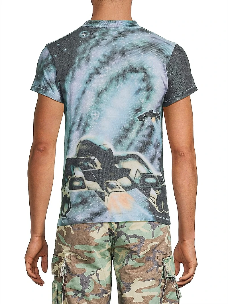 Space Printed T-Shirt