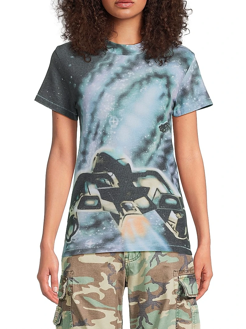Space Printed T-Shirt