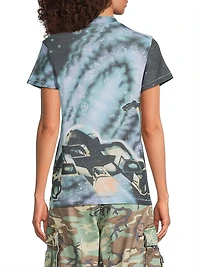 Space Printed T-Shirt