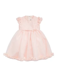 Baby Girl's Taffeta Tulle & Lace Dress