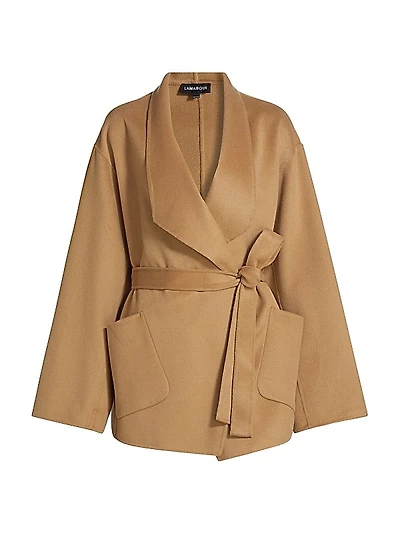 Mekia Wool-Blend Coat