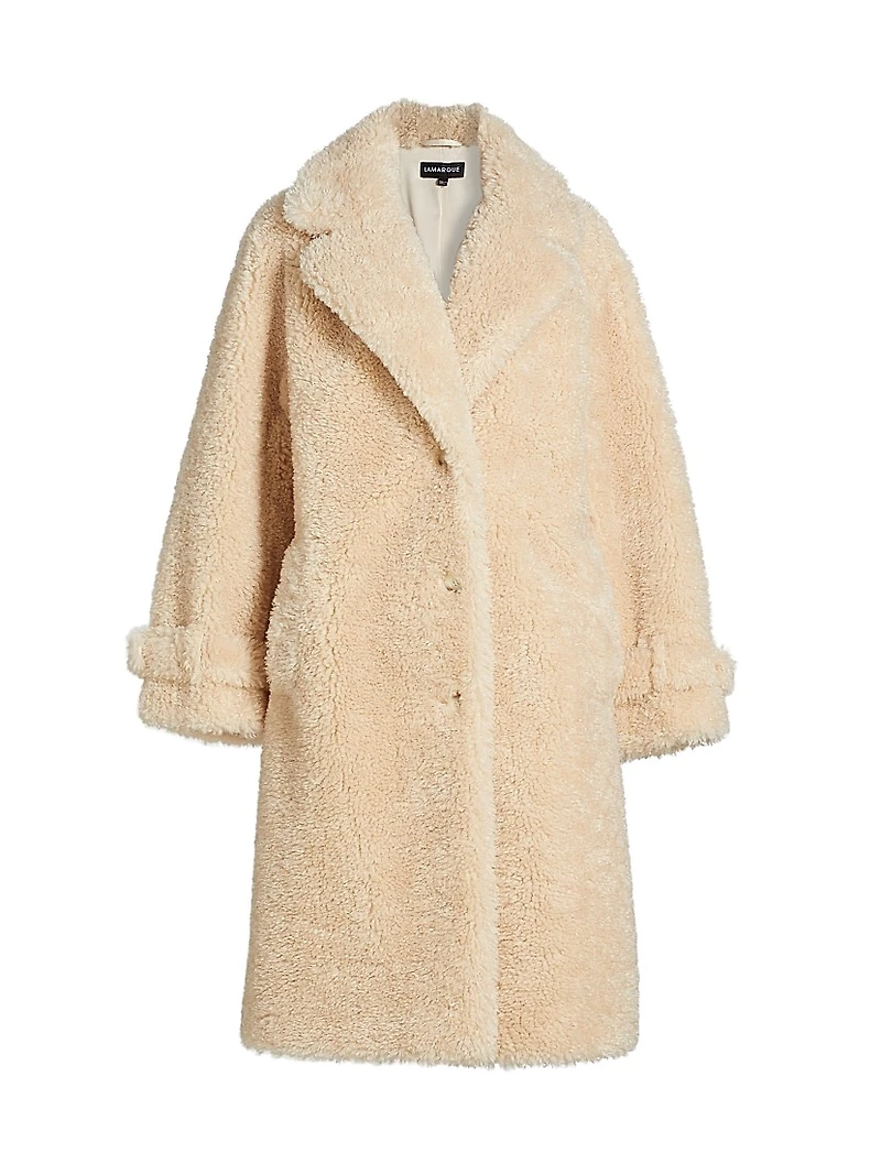 Adina Faux Fur Long Coat