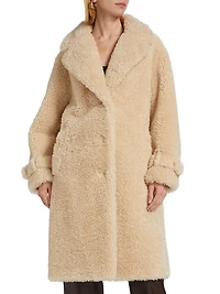 Adina Faux Fur Long Coat
