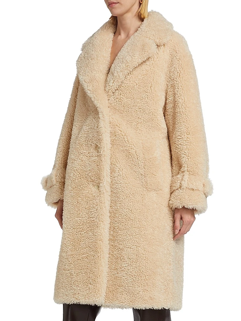 Adina Faux Fur Long Coat