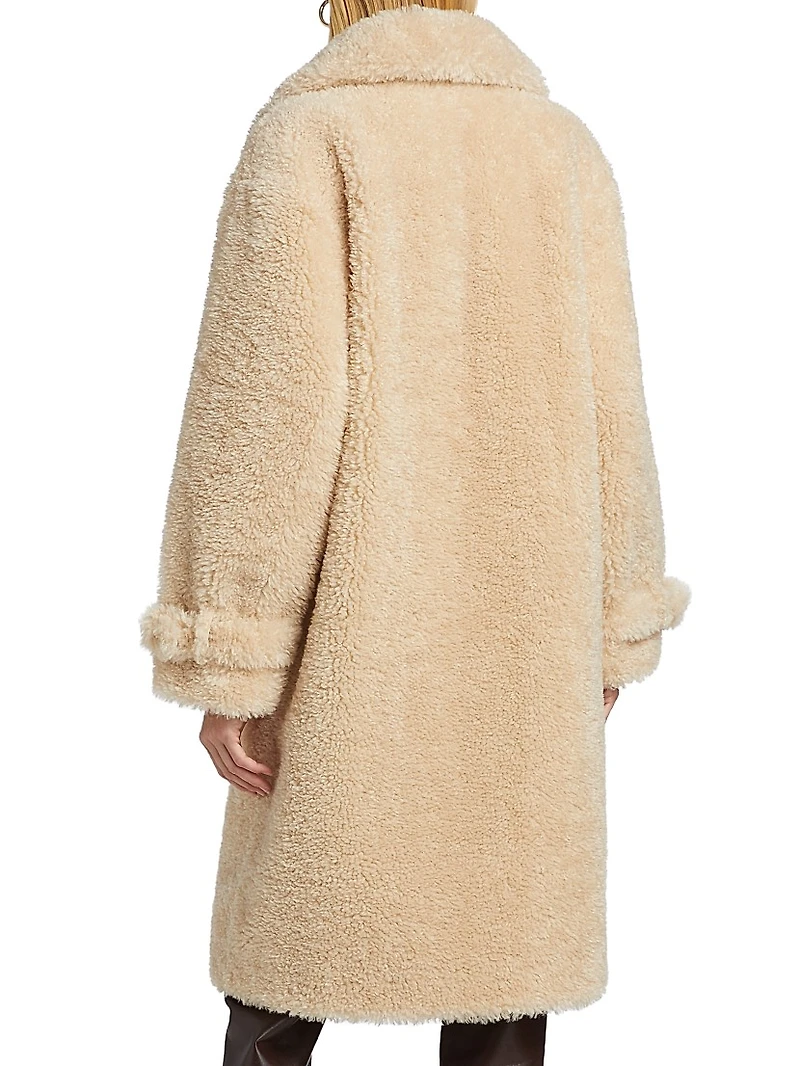 Adina Faux Fur Long Coat