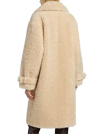 Adina Faux Fur Long Coat