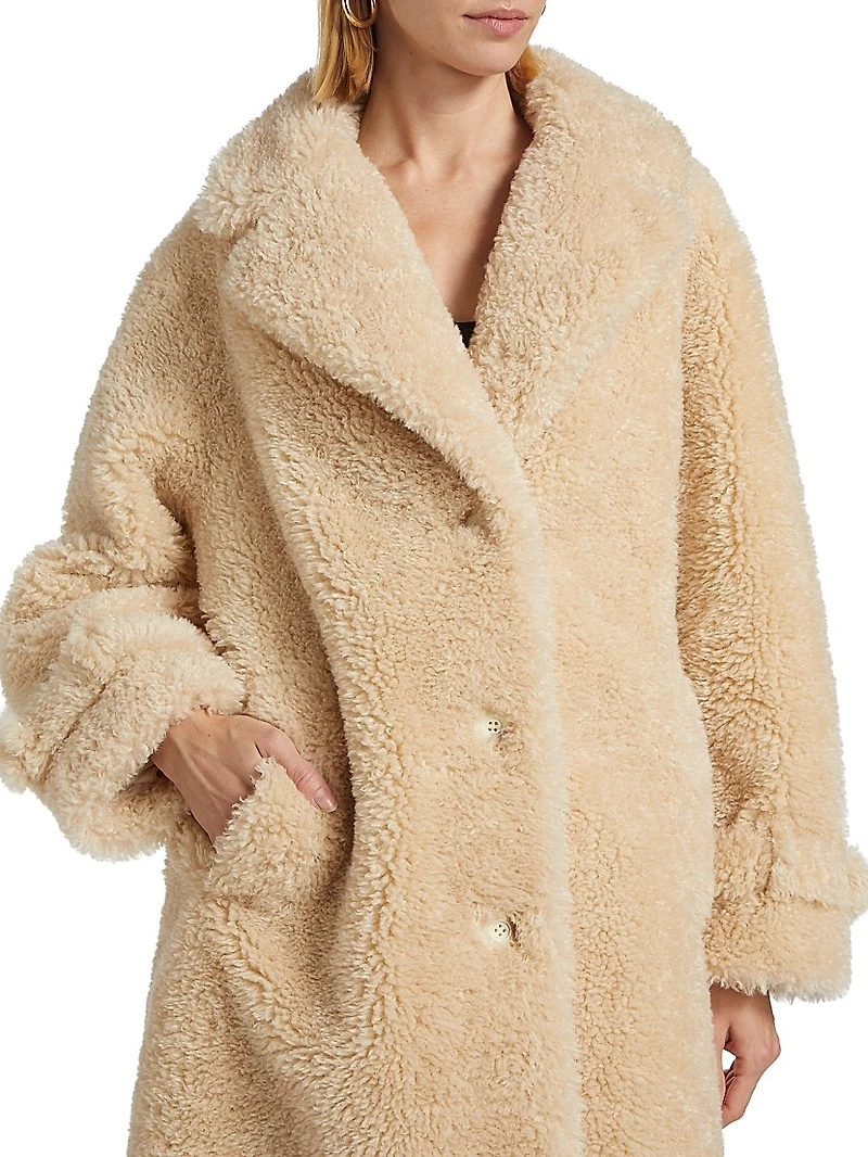 Adina Faux Fur Long Coat