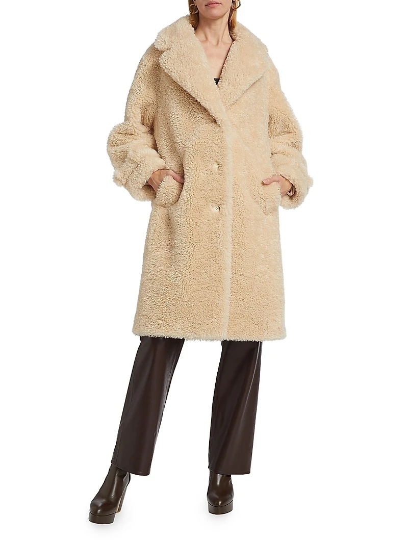 Adina Faux Fur Long Coat