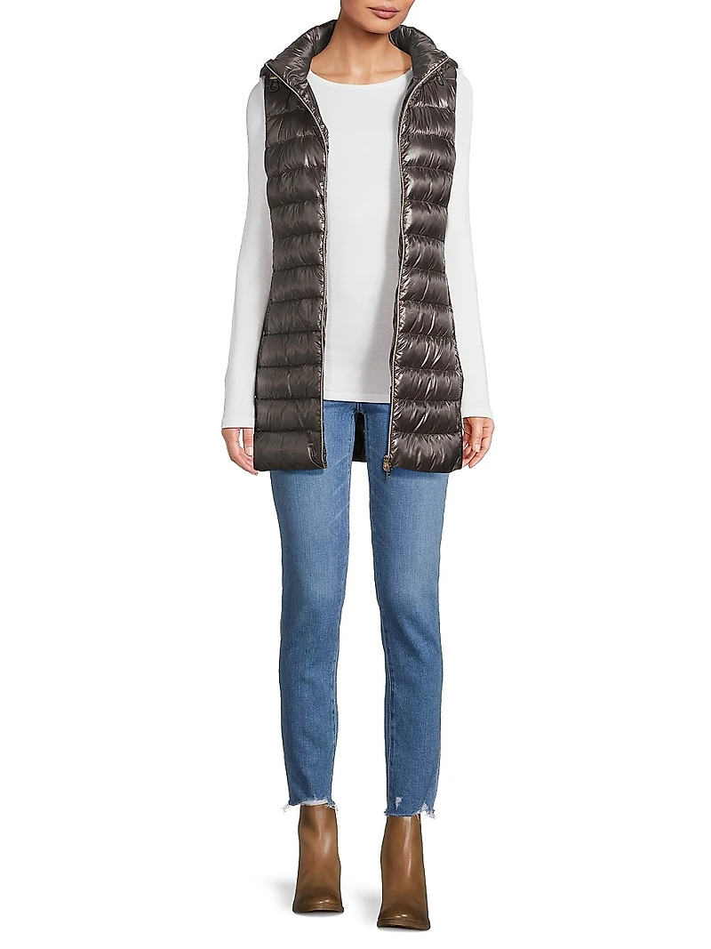 Iconico Serena Nylon Ultralight Long Vest