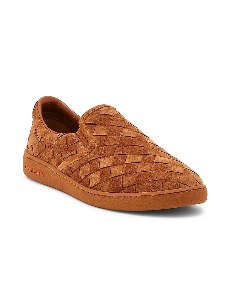 Intrecciato Leather Sneakers