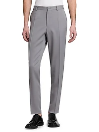 Tailored Wool Tuxedo Pants
