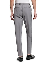 Tailored Wool Tuxedo Pants
