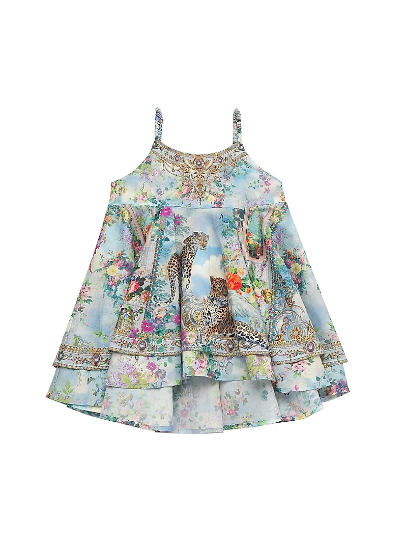 Baby Girl's Floral High-Low Dress