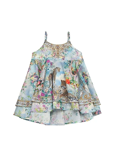 Baby Girl's Floral High-Low Dress