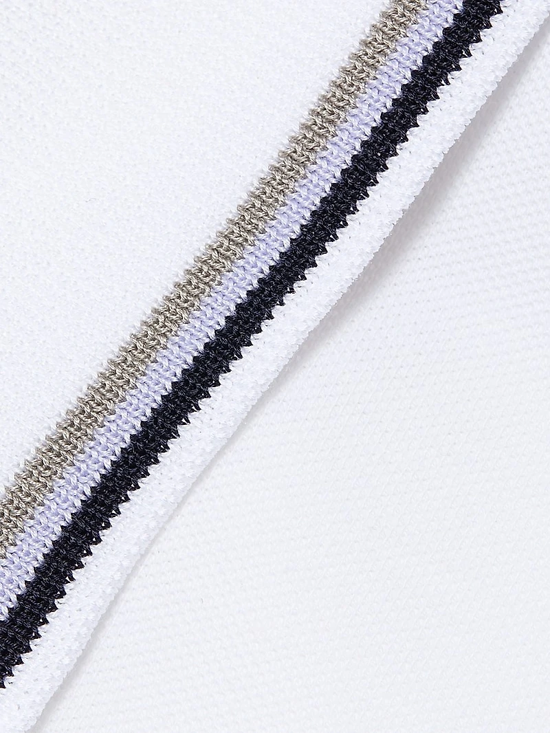 Piqué Jersey Knit Polo Shirt