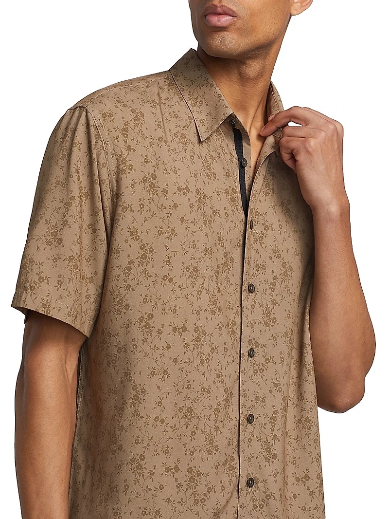 Dalton Floral Short-Sleeve Shirt