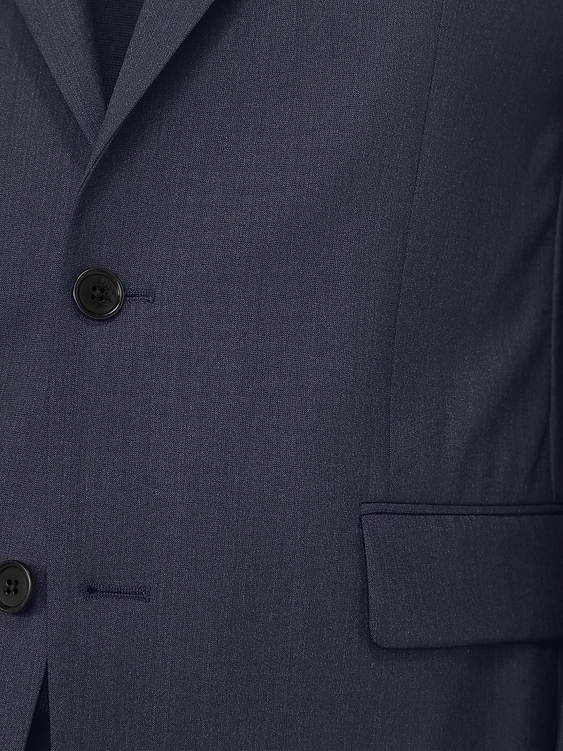 Stretch-Wool Single-Breasted Blazer