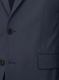 Stretch-Wool Single-Breasted Blazer