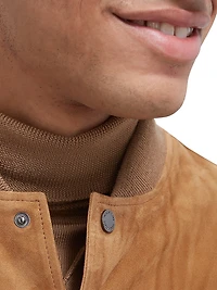 Two-Tone Suede Jacket