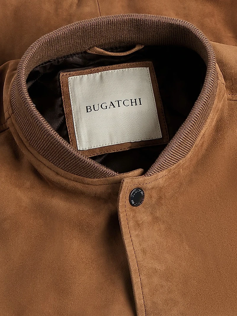 Two-Tone Suede Jacket