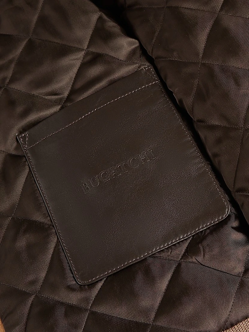 Two-Tone Suede Jacket