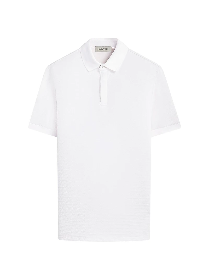 Three-Button Polo Shirt