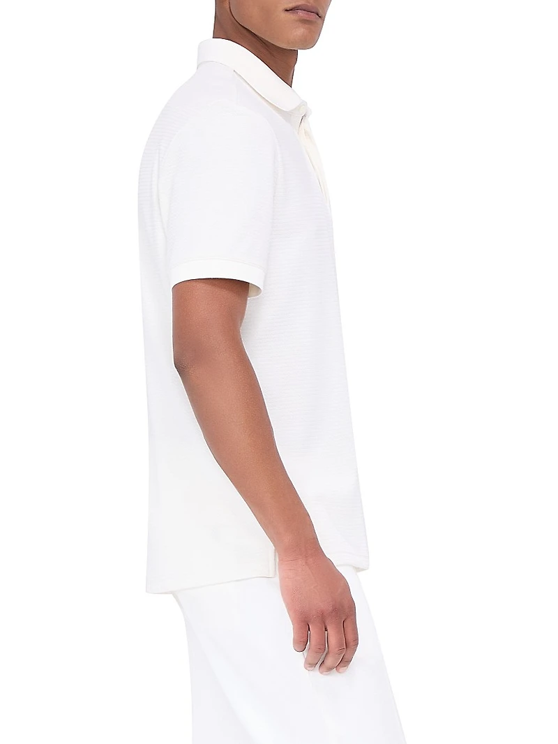 Three-Button Polo Shirt