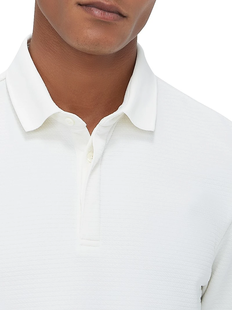 Three-Button Polo Shirt