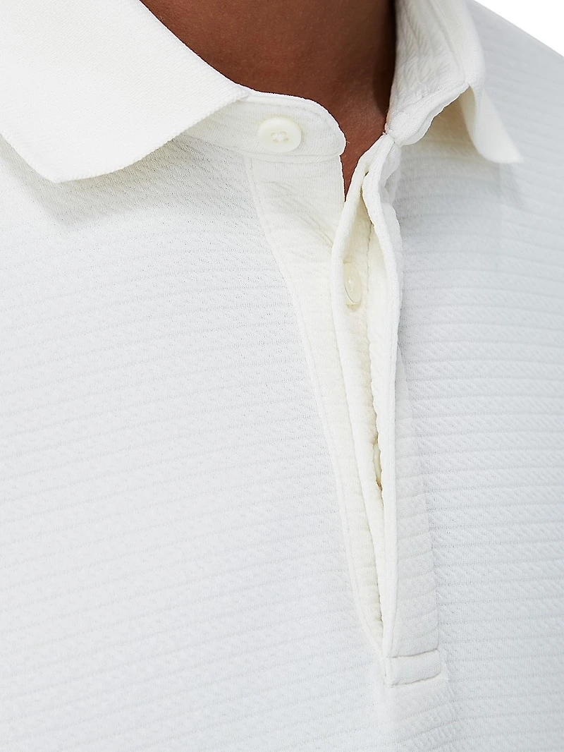 Three-Button Polo Shirt