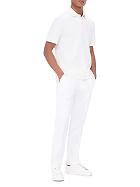 Three-Button Polo Shirt