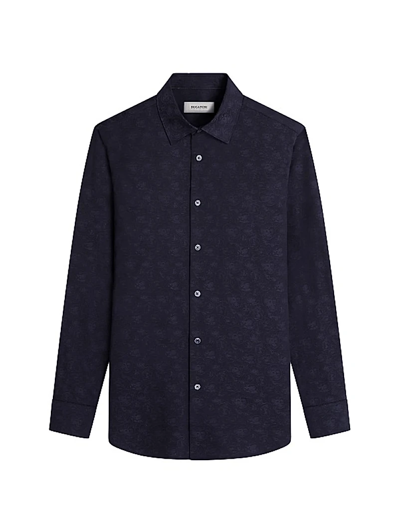 Julian Woven Cotton-Blend Shirt