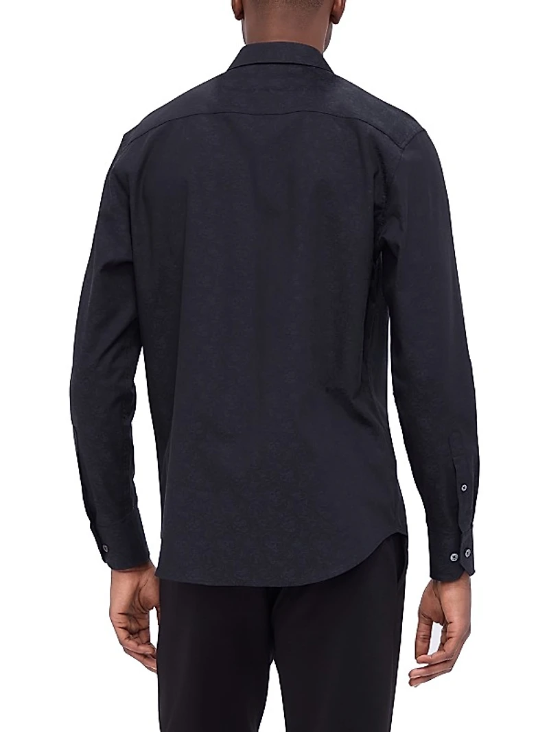 Julian Woven Cotton-Blend Shirt